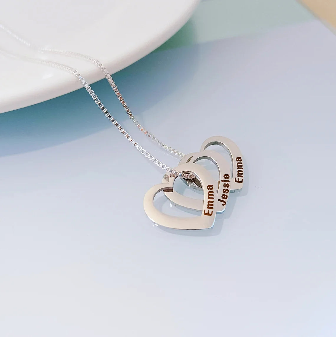 “Hearts Together” Necklace
